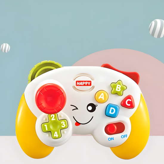 Musical Baby Toy in the Shape of a Game Controller